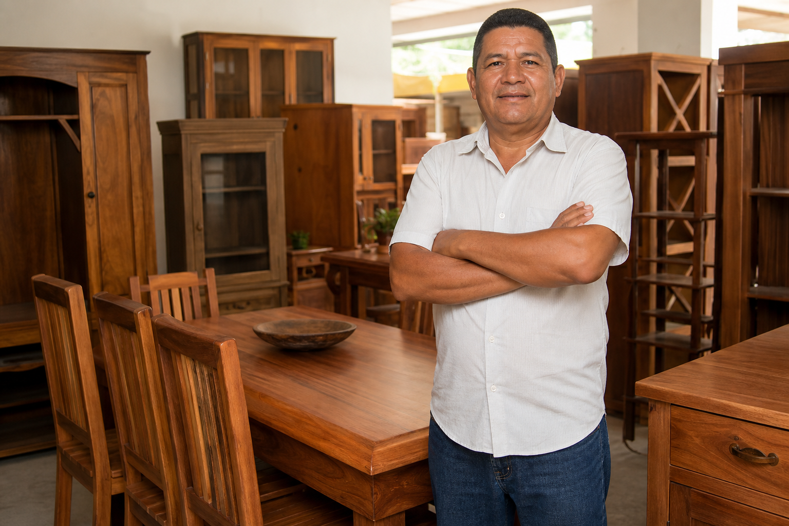 Rafael Enrique Julio Díaz- Maderas y muebles La Bendición de Dios